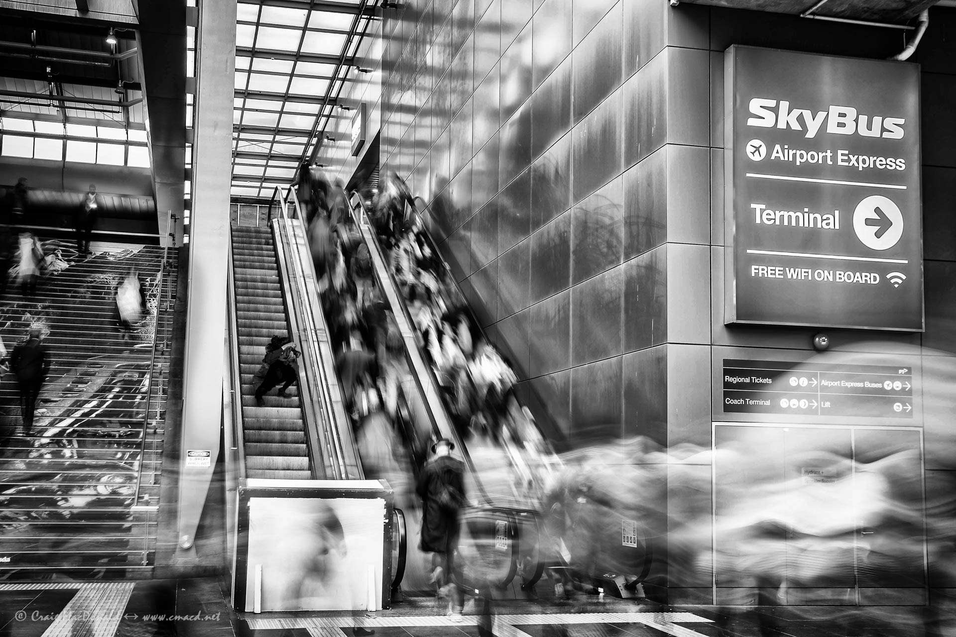 Southern Cross Escalator North